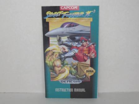 Street Fighter 2 Special Champion Edition - Genesis Manual